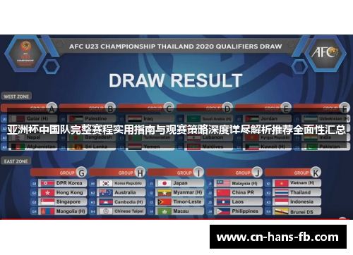 亚洲杯中国队完整赛程实用指南与观赛策略深度详尽解析推荐全面性汇总 亚洲杯中国队完整赛程实用指南与观赛策略深度详尽解析推荐全面性汇总
